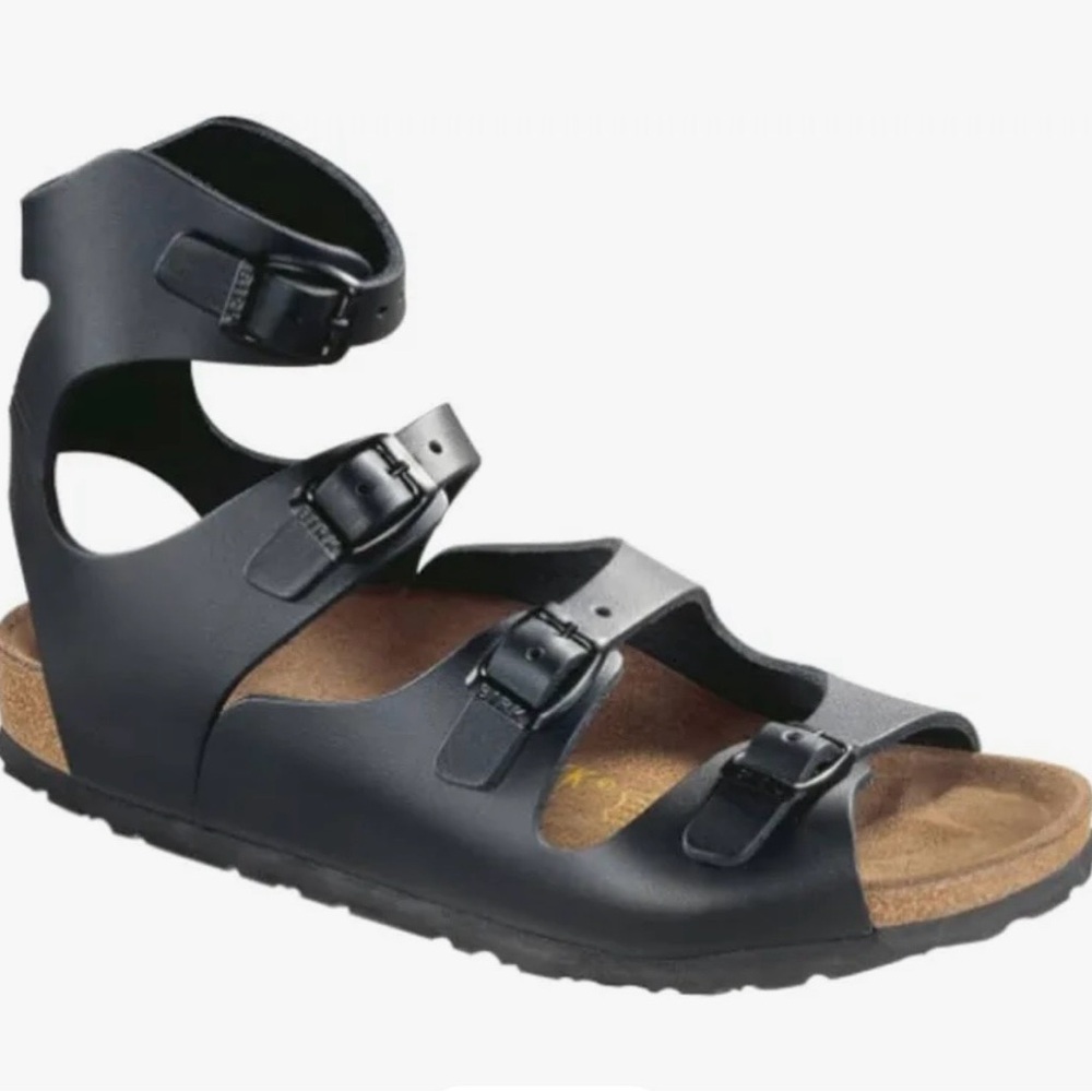 Birkenstock gladiator type Sandals (athens?)